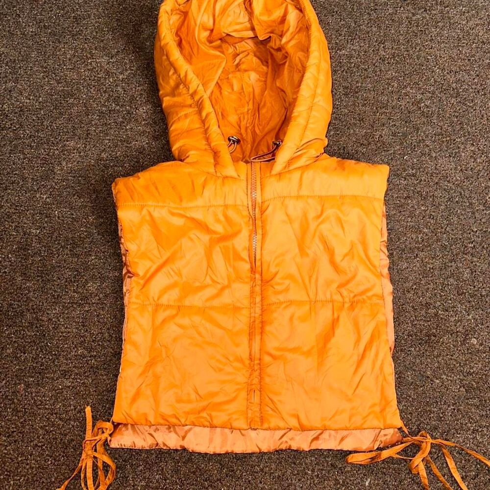 Daisy Women's Orange and Yellow Gilet